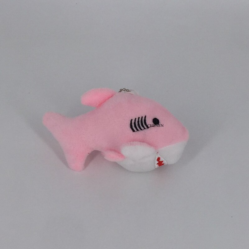 Mini Key Plush Shark Toy Animal Dolls Ocean 12CM Approx.