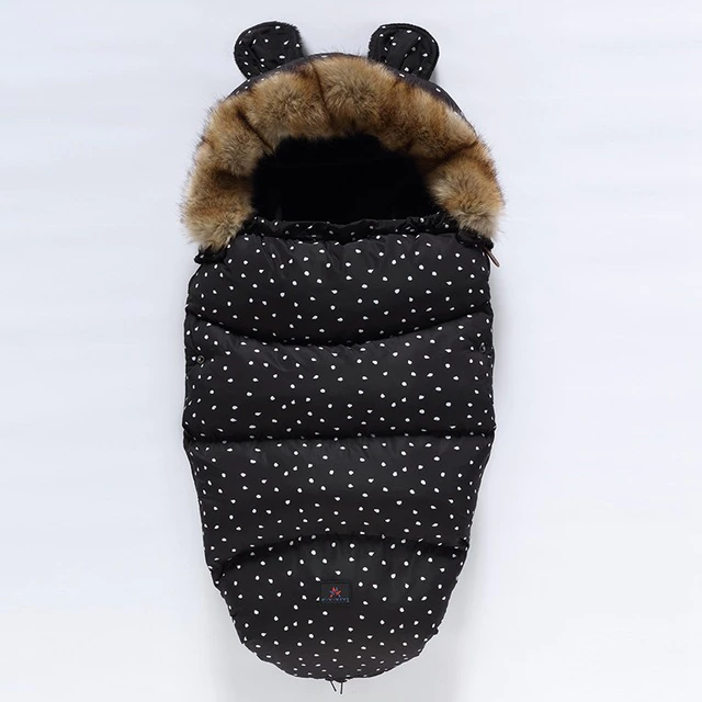 Baby Sleeping Bag Newborn Blanket Winter Windproof Warm Baby Infant For Stroller Nursery Wrap Envelope