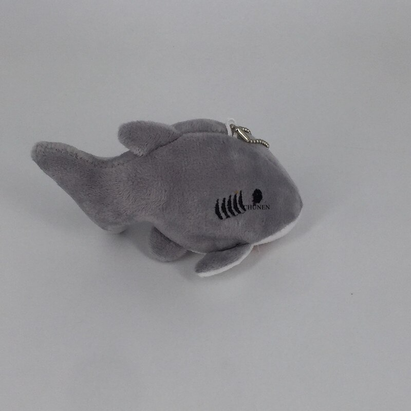 Mini Key Plush Shark Toy Animal Dolls Ocean 12CM Approx.