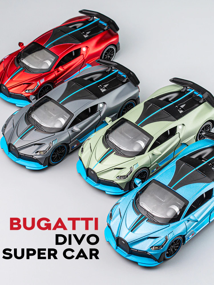 Car Model Bugatti Divo Metal Toy Alloy Diecast Vehicles Toys For kids 1:32