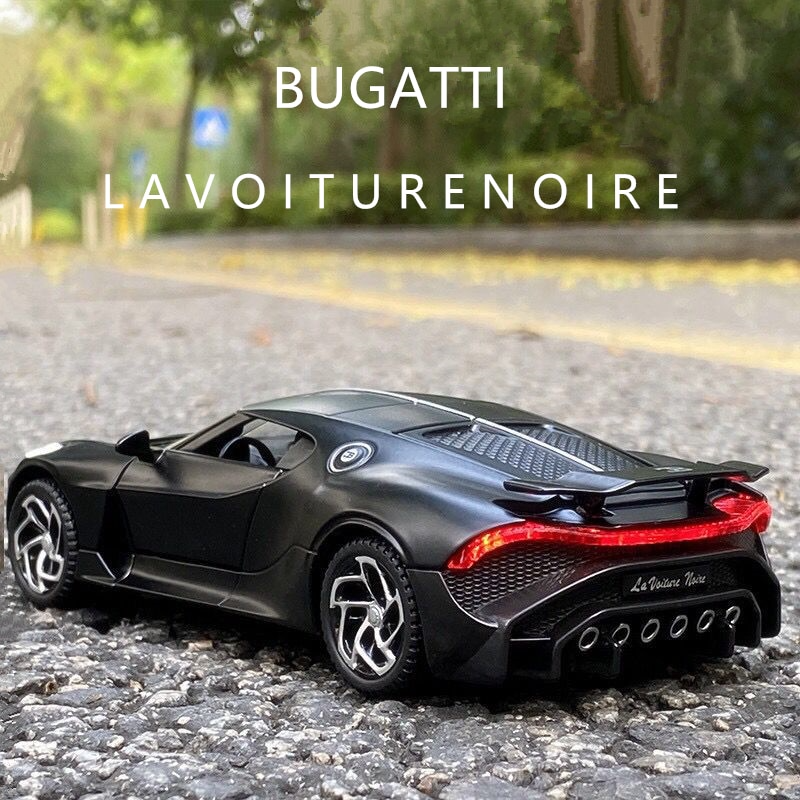 Car Model Metal Toy Bugatti La Voiture Noire Sports High Simulation Children kids