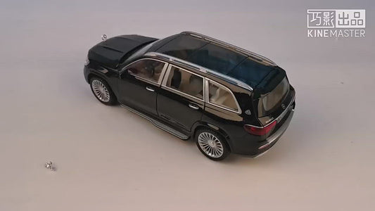 Car Model Mercedes-Benz Gls 600 Maybach Miniature Diecast Metal Alloy Vehicle toy Children 1:24