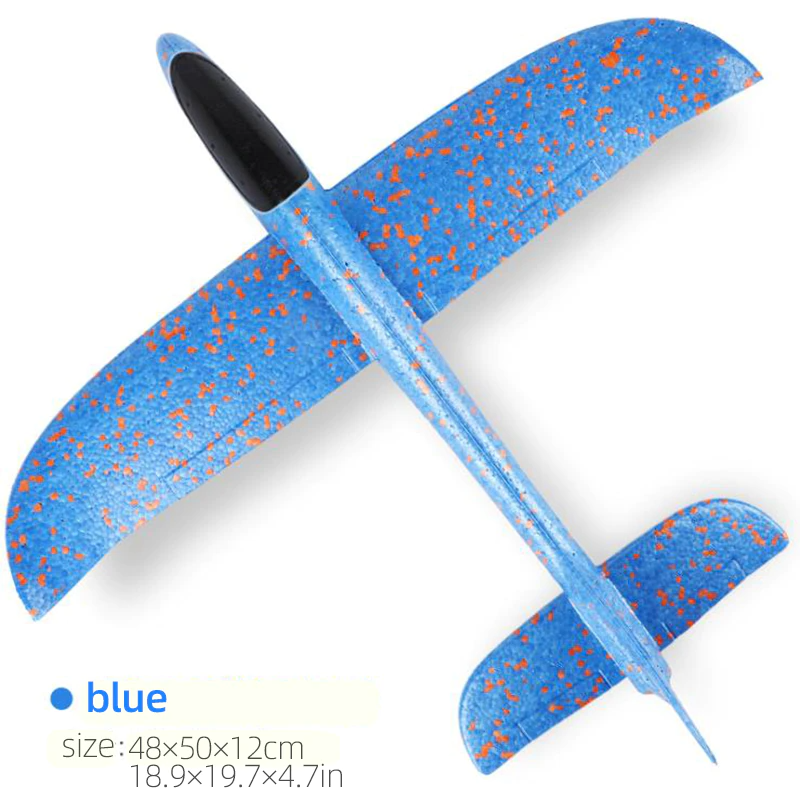 Plane Big Foam 50CM Glider Hand Throw Airplane Light Inertial EPP Kids Toys