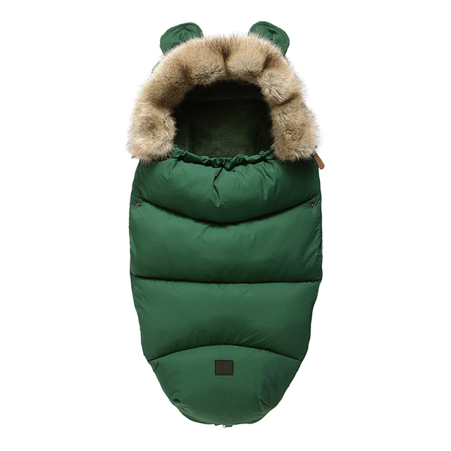 Baby Sleeping Bag Newborn Blanket Winter Windproof Warm Baby Infant For Stroller Nursery Wrap Envelope