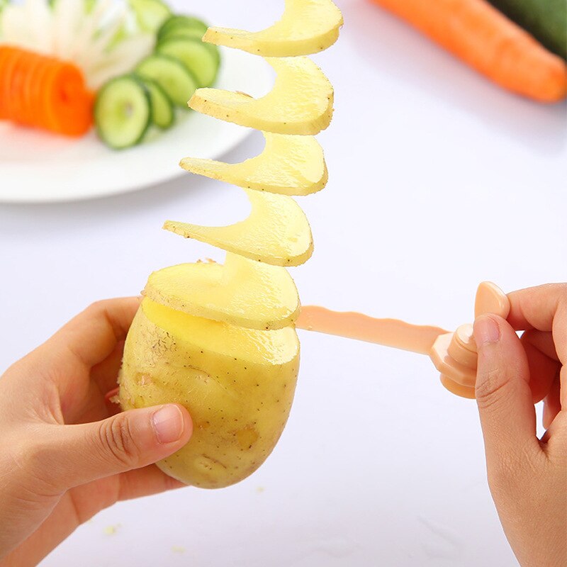 Spiral Potato Cutter Cucumber Slicer Vegetable