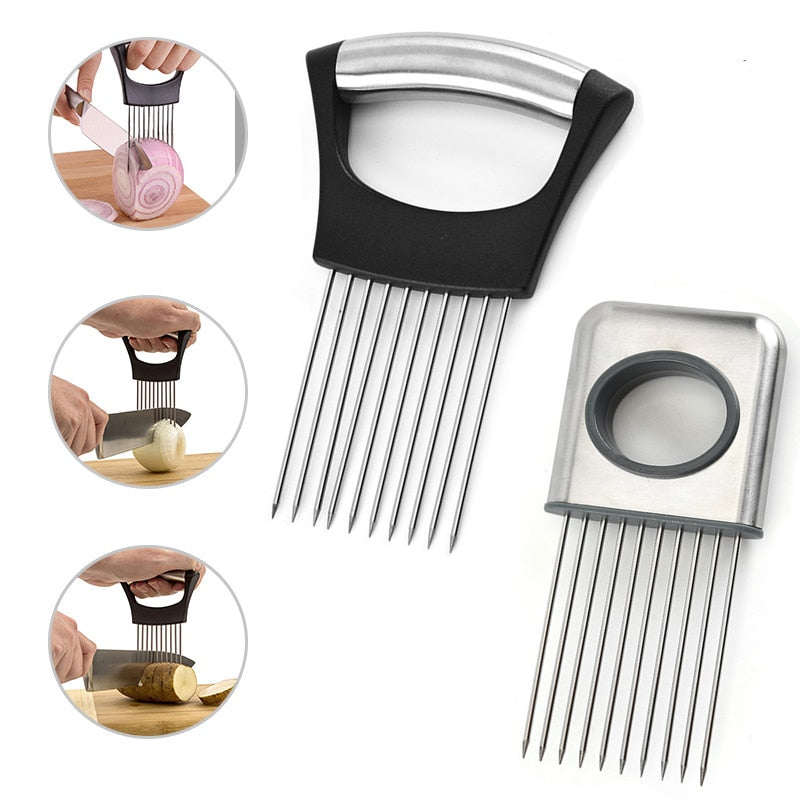 Fruit & Vegetable Slicer Stainless Steel Meat Tomato Potato Cutter