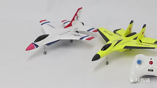 RC Remote Control Foam plastic Plane SU-35 FX-620 FX-820 FX-803 F-35 Airplane Aircraft Fighter 2.4G Radio Control Glider Toys Children kids