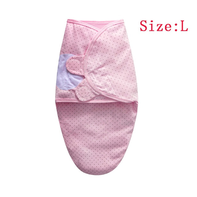 Baby Sleeping Bag Newborn soft 100% cotton 0-6 months Blanket Swaddle Toddler Warm Stroller Wrap Envelop