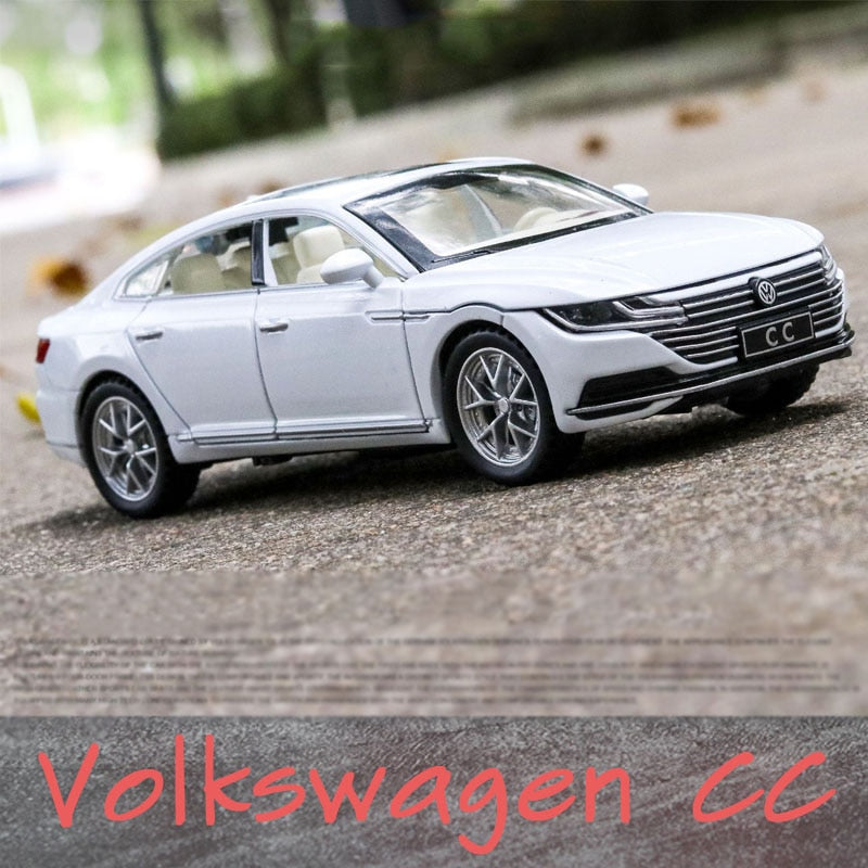 Car Model Volkswagen CC arteon Alloy Die Cast Metal Toy Pull Back Children kids vehicles 1:32