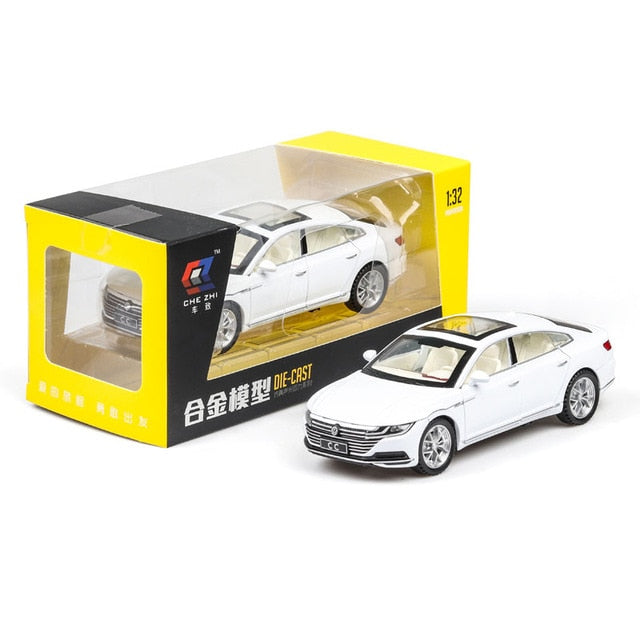 Car Model Volkswagen CC arteon Alloy Die Cast Metal Toy Pull Back Children kids vehicles 1:32