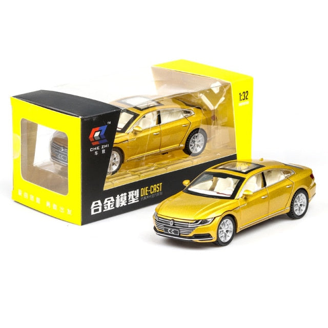 Car Model Volkswagen CC arteon Alloy Die Cast Metal Toy Pull Back Children kids vehicles 1:32