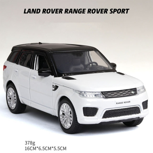 Car Model Land-Rover Range Rover Metal Alloy Sound and Light kids Children Toys 1:32