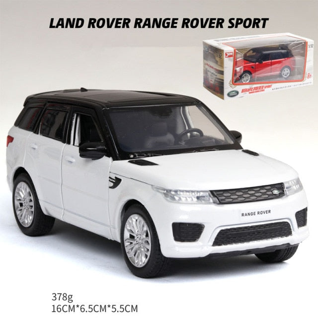 Car Model Land-Rover Range Rover Metal Alloy Sound and Light kids Children Toys 1:32