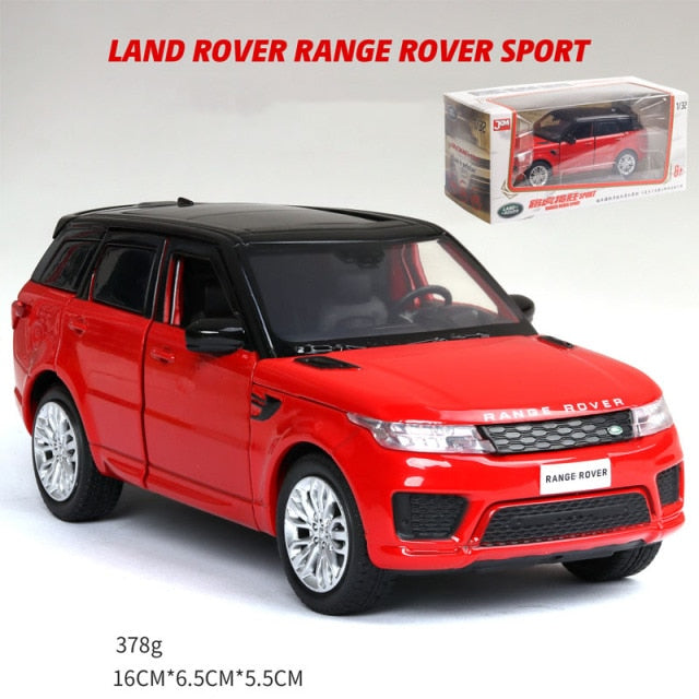 Car Model Land-Rover Range Rover Metal Alloy Sound and Light kids Children Toys 1:32