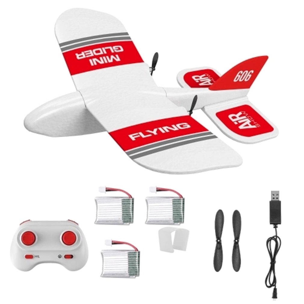 RC Remote Control Foam plastic Plane KF606 Airplane Aircraft Fighter 2.4G Radio Control Glider Toys Children kids