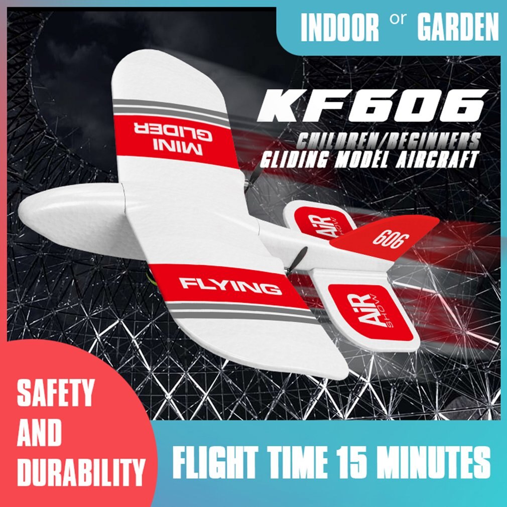 RC Remote Control Foam plastic Plane KF606 Airplane Aircraft Fighter 2.4G Radio Control Glider Toys Children kids