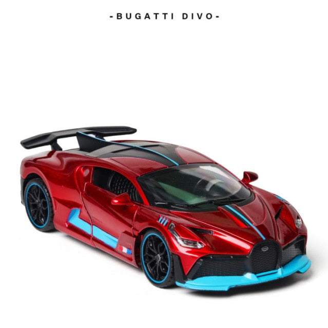 Car Model Bugatti Divo Metal Toy Alloy Diecast Vehicles Toys For kids 1:32