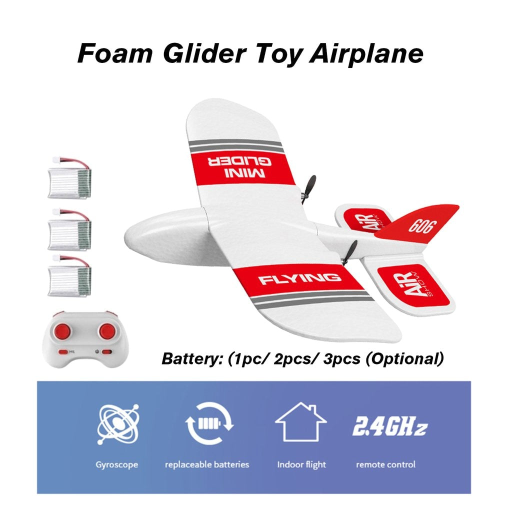 RC Remote Control Foam plastic Plane KF606 Airplane Aircraft Fighter 2.4G Radio Control Glider Toys Children kids