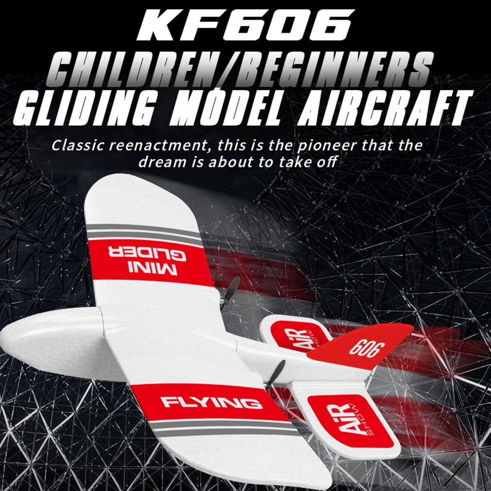 RC Remote Control Foam plastic Plane KF606 Airplane Aircraft Fighter 2.4G Radio Control Glider Toys Children kids