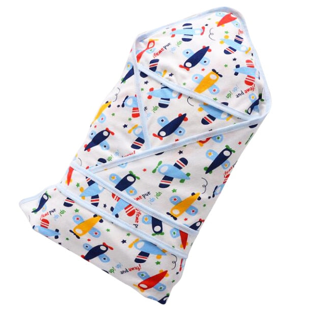 Baby Sleeping Bag Newborn Velvet Blanket Swaddle Toddler Winter Warm Stroller Wrap Zipper Envelope