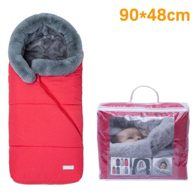 Baby Sleeping Bag Newborn Blanket Swaddle Toddler Winter Warm Stroller Wrap Zipper Envelope Pushchair Pram