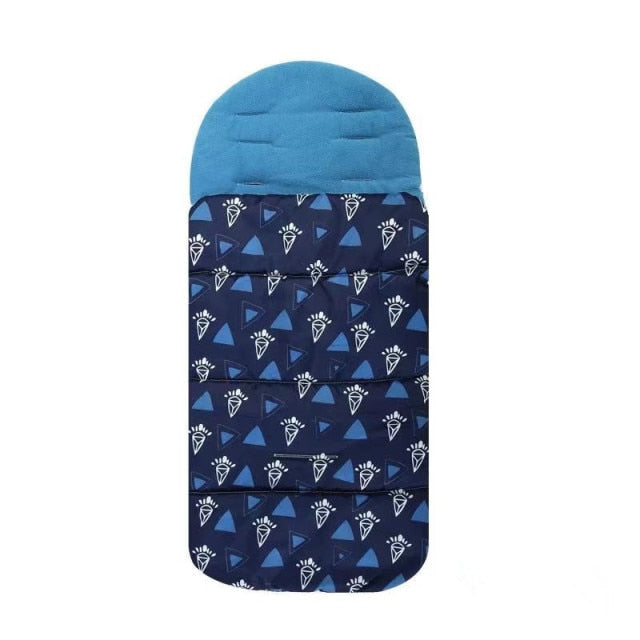 Baby Sleeping Bag Newborn Infant Swaddle Toddler Winter Warm Stroller Wrap Zipper Envelope Waterproof