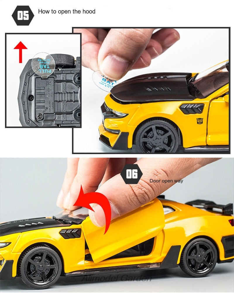 Car Model Chevrolet Camaro Diecasts & Toy Vehicles Metal Alloy Toys Children kids 1:32 & 1:36