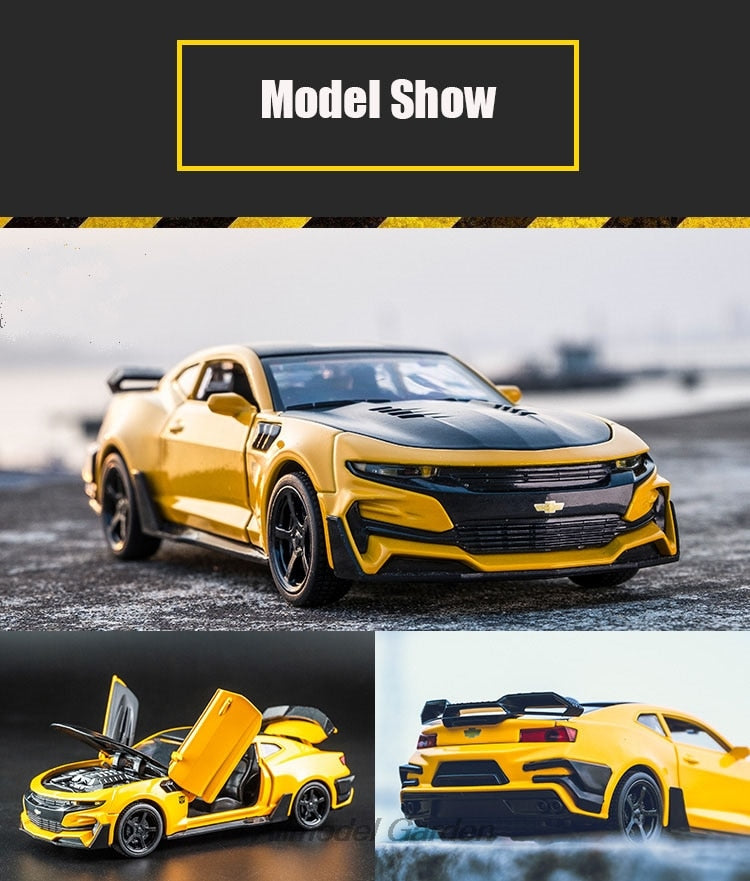 Car Model Chevrolet Camaro Diecasts & Toy Vehicles Metal Alloy Toys Children kids 1:32 & 1:36