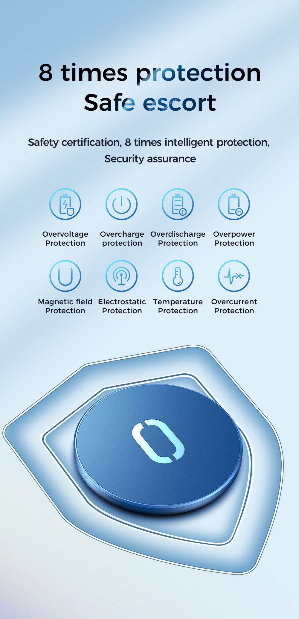 15W Qi Magnetic Wireless Fast Charger