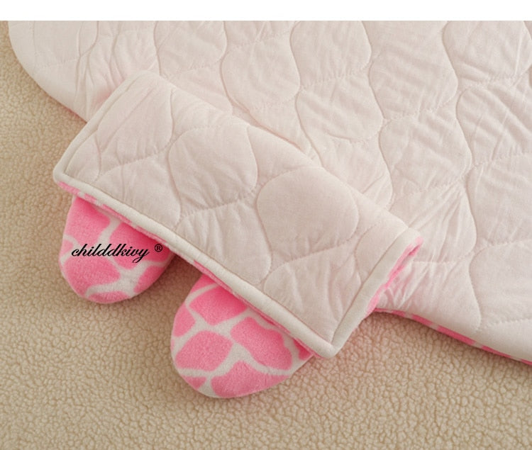 Baby Sleeping Bag Newborn Blanket Swaddle Toddler Winter Warm Stroller Wrap Cotton Envelope 0-9