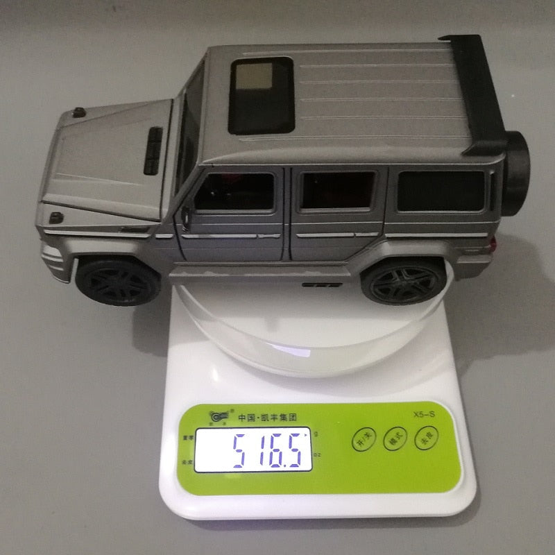 Car Model Mercedes Benz G65 SUV XLG M929Y Alloy Diecast Metal Toys 20Cm Vehicle 6 Open Doors Pull Back 1:24