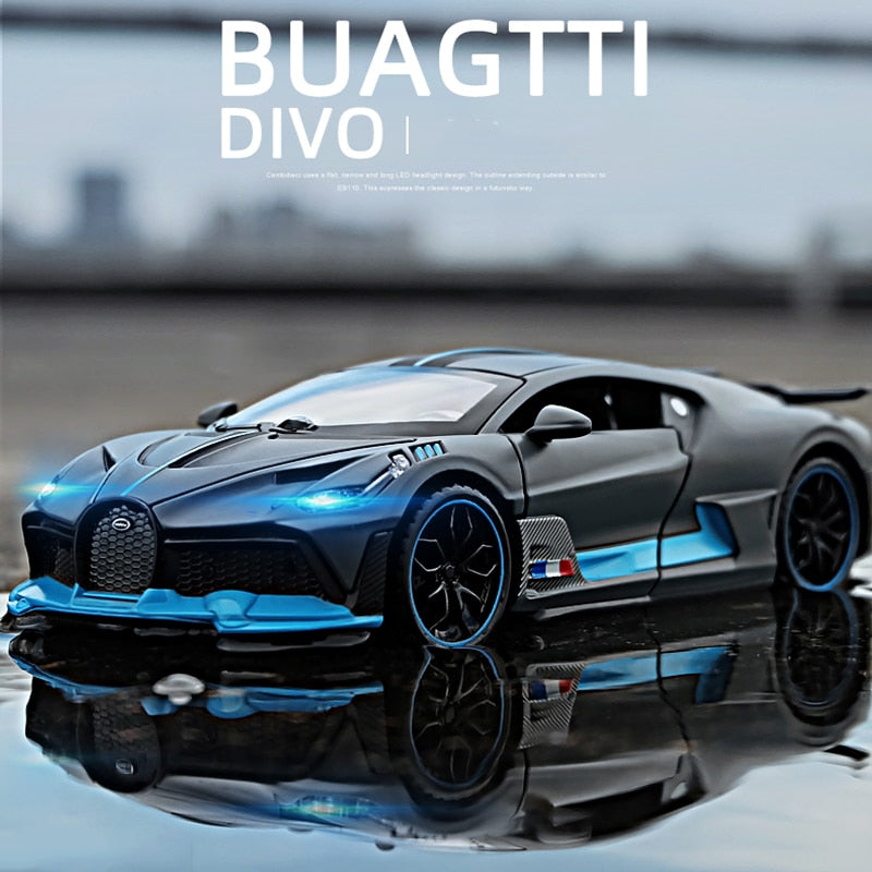 Car Model Bugatti Divo Metal Toy Alloy Diecast Vehicles Toys For kids 1:32