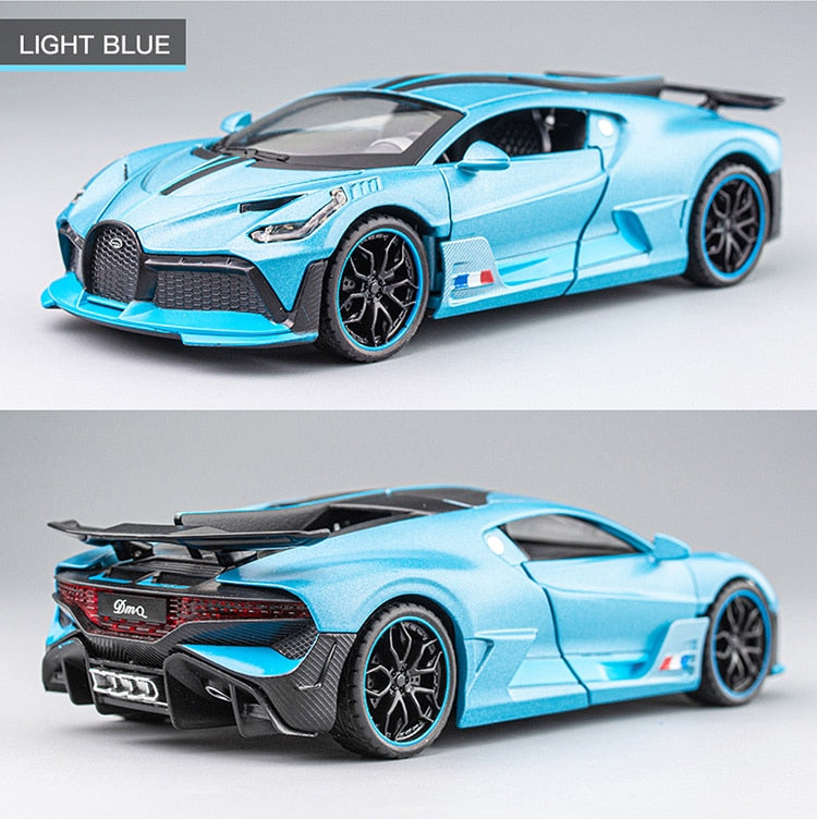 Car Model Bugatti Divo Metal Toy Alloy Diecast Vehicles Toys For kids 1:32