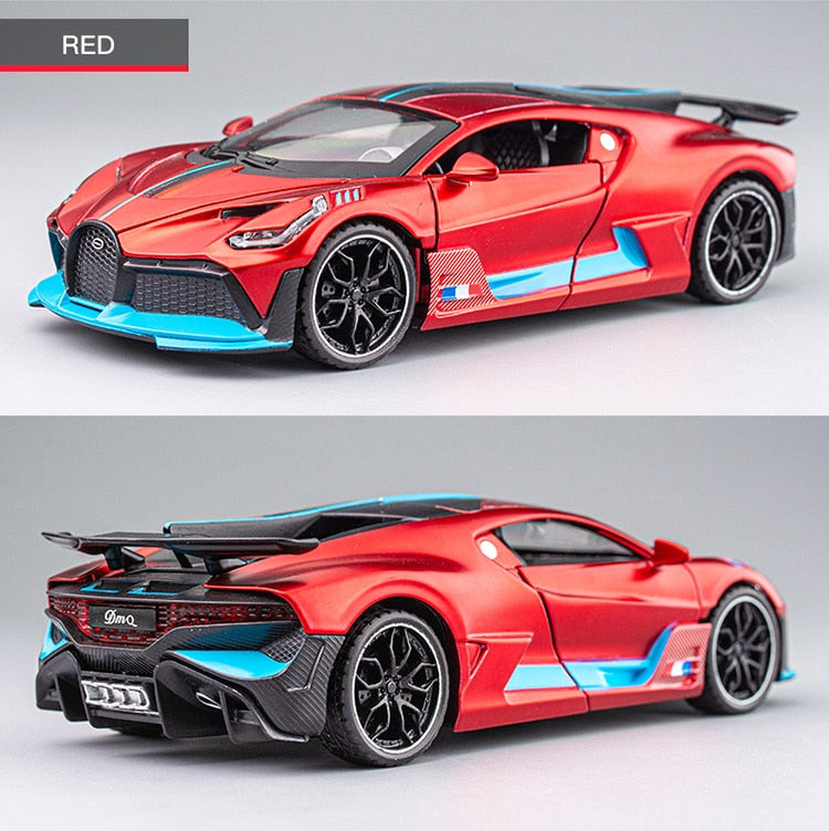 Car Model Bugatti Divo Metal Toy Alloy Diecast Vehicles Toys For kids 1:32