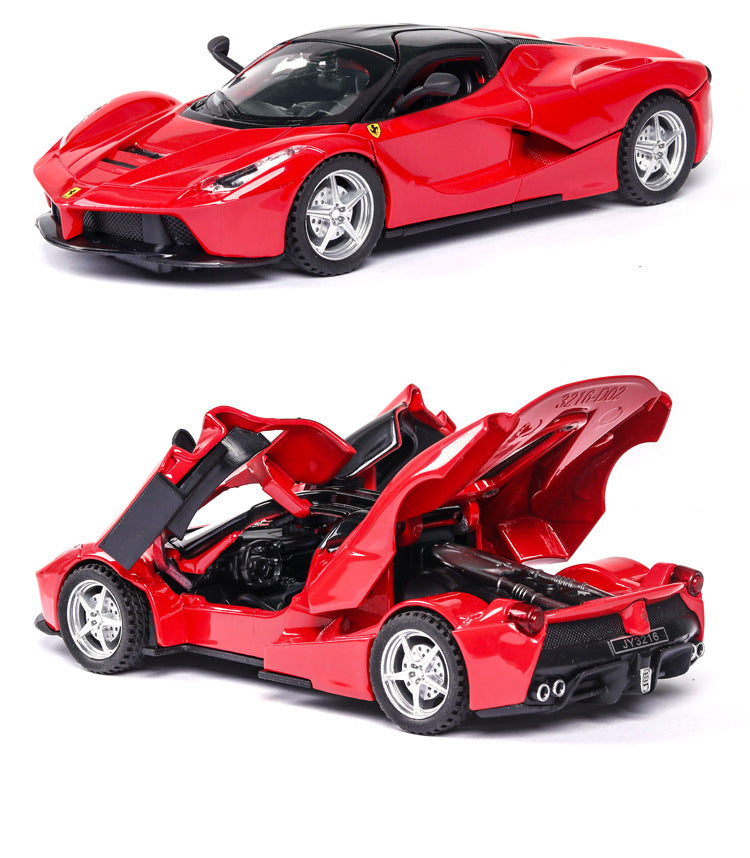 Car Model Ferrari LaFerrari Metal Diecast Alloy  Vehicles Toy Children kids 1:32 1:22