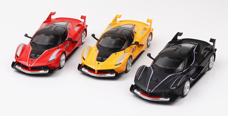 Car Model Ferrari LaFerrari Metal Diecast Alloy  Vehicles Toy Children kids 1:32 1:22