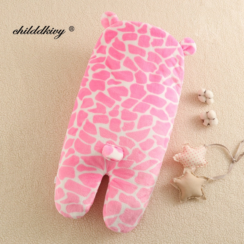 Baby Sleeping Bag Newborn Blanket Swaddle Toddler Winter Warm Stroller Wrap Cotton Envelope 0-9