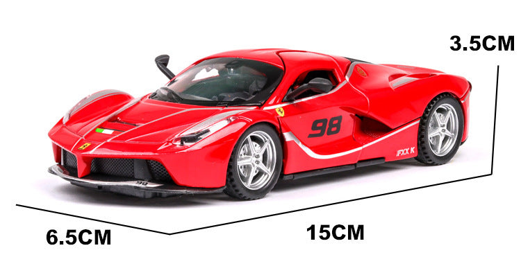 Car Model Ferrari LaFerrari Metal Diecast Alloy  Vehicles Toy Children kids 1:32 1:22