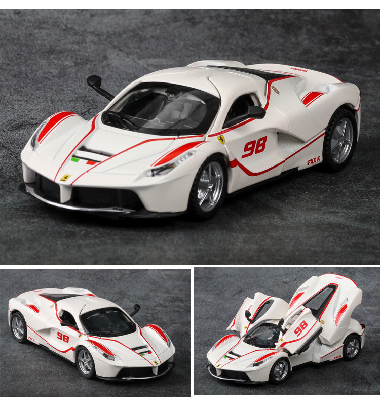 Car Model Ferrari LaFerrari Metal Diecast Alloy  Vehicles Toy Children kids 1:32 1:22