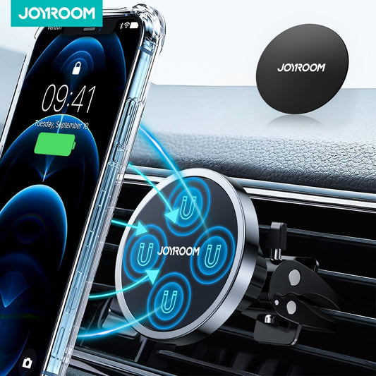 15W Qi Magnetic Wireless Car Charger Phone Holder Mount