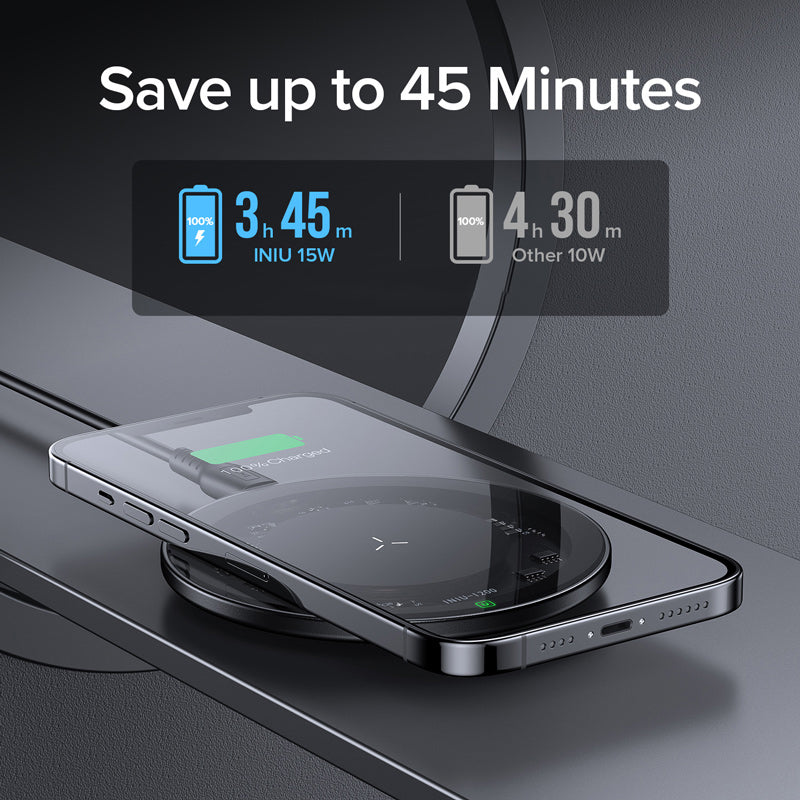 10W Qi Wireless Charger USB C Fast Charging Pad