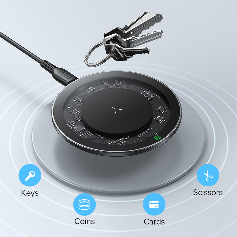 10W Qi Wireless Charger USB C Fast Charging Pad