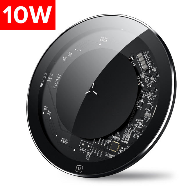 10W Qi Wireless Charger USB C Fast Charging Pad