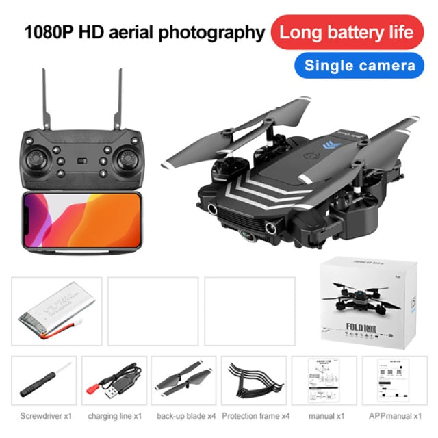 Drone Camera Quadcopter LS11 Pro FPV 1080P 4K Hold WiFi RC Remote Control Foldable