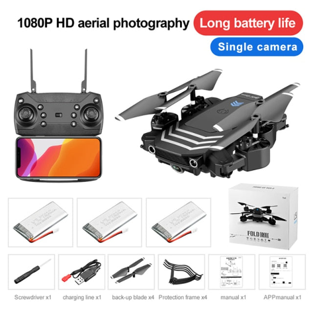 Drone Camera Quadcopter LS11 Pro FPV 1080P 4K Hold WiFi RC Remote Control Foldable