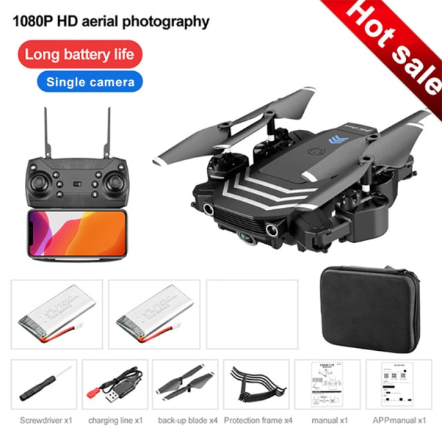 Drone Camera Quadcopter LS11 Pro FPV 1080P 4K Hold WiFi RC Remote Control Foldable