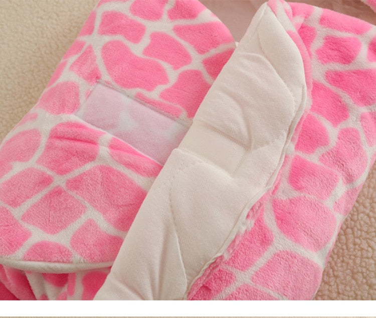 Baby Sleeping Bag Newborn Blanket Swaddle Toddler Winter Warm Stroller Wrap Cotton Envelope 0-9