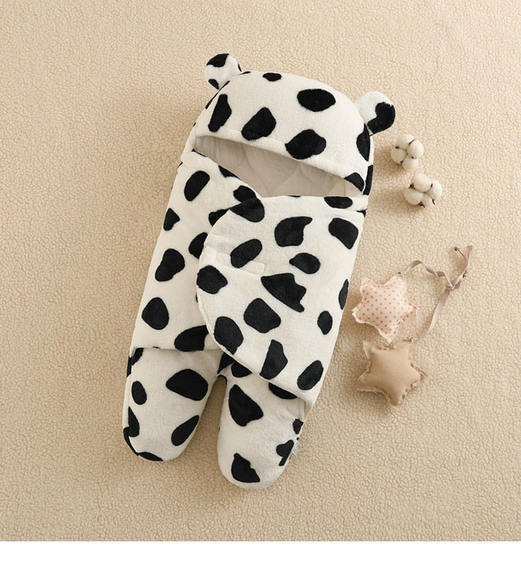 Baby Sleeping Bag Newborn Blanket Swaddle Toddler Winter Warm Stroller Wrap Cotton Envelope 0-9