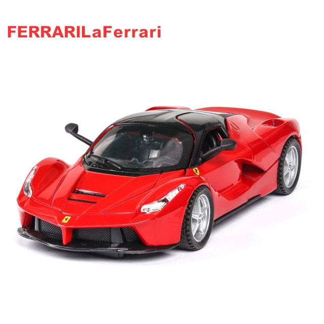 Car Model Ferrari LaFerrari Metal Diecast Alloy  Vehicles Toy Children kids 1:32 1:22