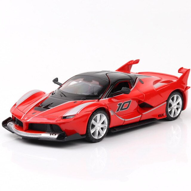 Car Model Ferrari LaFerrari Metal Diecast Alloy  Vehicles Toy Children kids 1:32 1:22